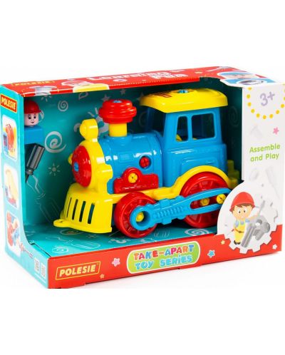 Сглобяема играчка Polesie Toys - Влак - 1