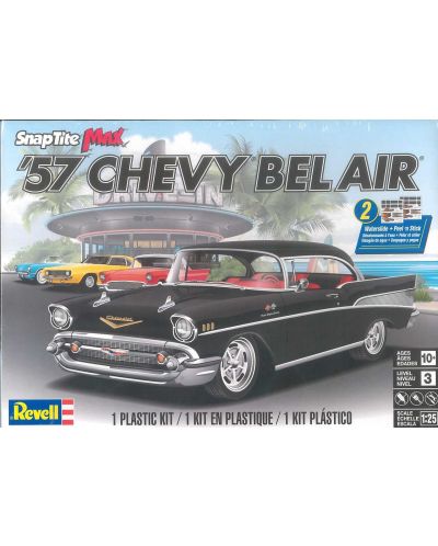 Сглобяем модел Revell Съвременни: Автомобили -  1957 Chevy Bel Air - 4