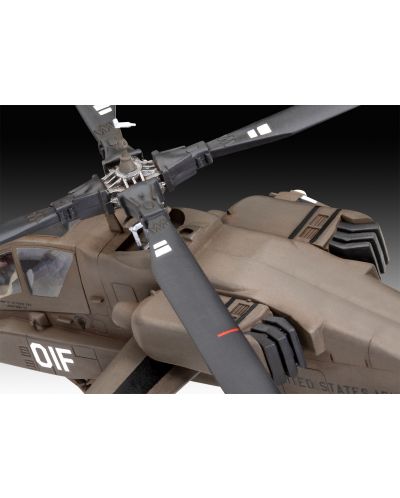 Сглобяем модел Revell Военен хеликоптер AH-64A Апачи - 4