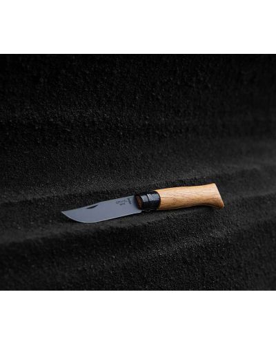 Сгъваем нож Opinel Luxe - №8, дъб, черен - 2