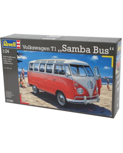Сглобяем модел Revell Съвременни: Автомобили - VW Самба Бус - 2