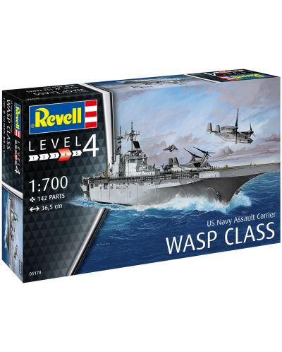 Сглобяем модел Revell Военни: Кораби - Американски щурмови превозвач - 6