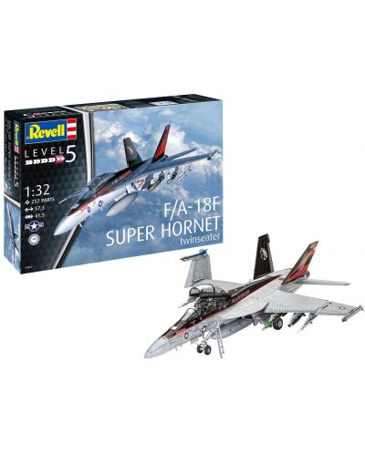 Сглобяем модел Revell - Боинг Супер Хорнет F/A-18F - 1