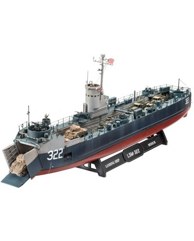 Сглобяем модел Revell Военни: Кораби - Военноморски десантен кораб - 1