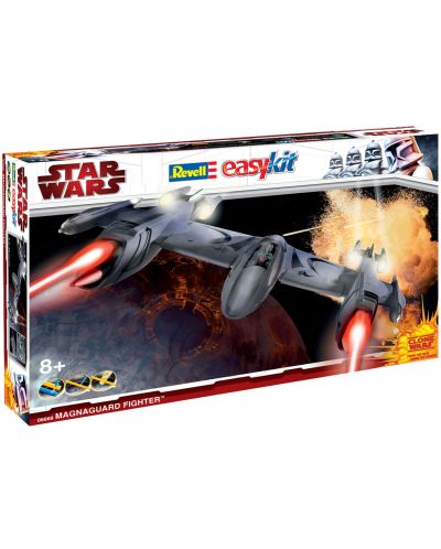 Сглобяем модел на космически кораб Revell Easykit STAR WARS - Magna Guard Fighter (Clone Wars) (06668)