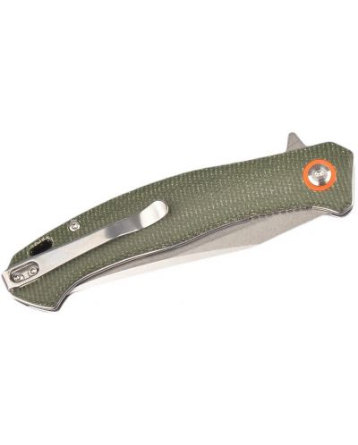Сгъваем нож Dulotec - K213, зелен - 4