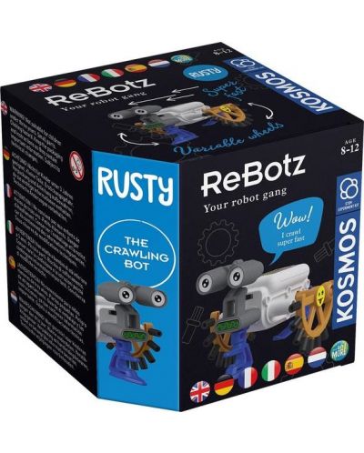 Сглобяема играчка Kosmos ReBotz - Пълзящ робот Ръсти - 1