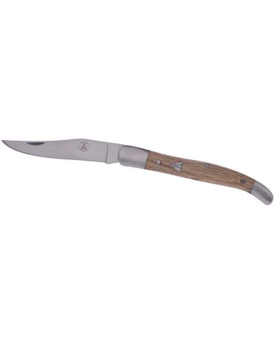 Сгъваем нож Laguiole - с дръжка от бял дъб - 1