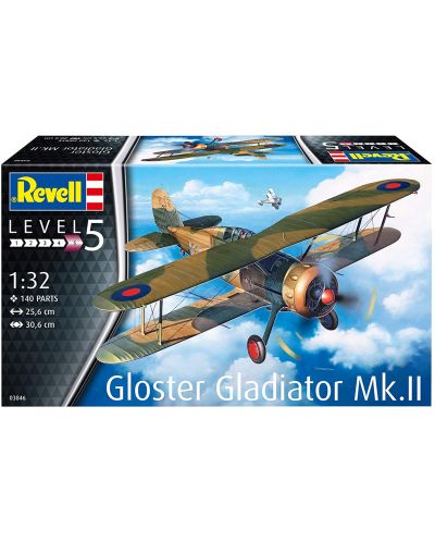 Сглобяем модел Revell Военни: Самолети - Gloster Gladiator Mk. II - 5