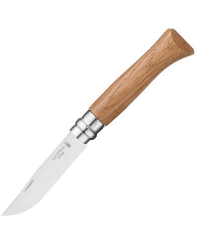 Сгъваем нож Opinel Luxe - №8, дъб - 1