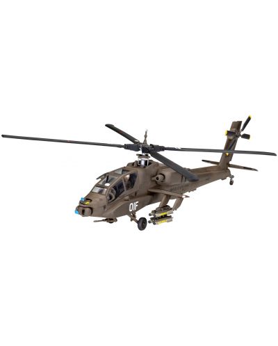 Сглобяем модел Revell Военен хеликоптер AH-64A Апачи - 1