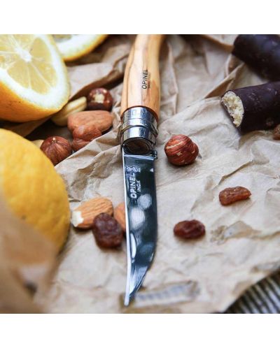 Сгъваем нож Opinel Les Effiles - №8, маслина - 3