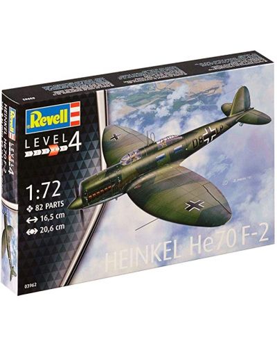 Сглобяем модел Revell - Самолет Heinkel He 70 (03962) - 1