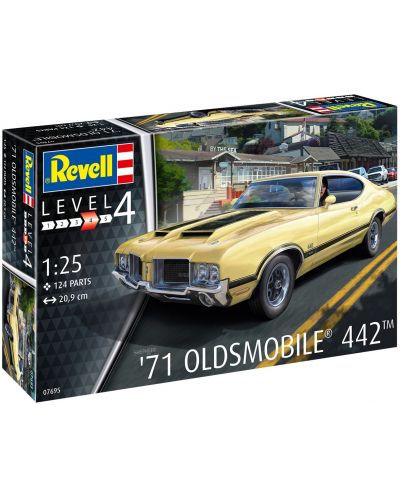 Сглобяем модел Revell Съвременни: Автомобили - Олдсмобил 71 Купе - 6