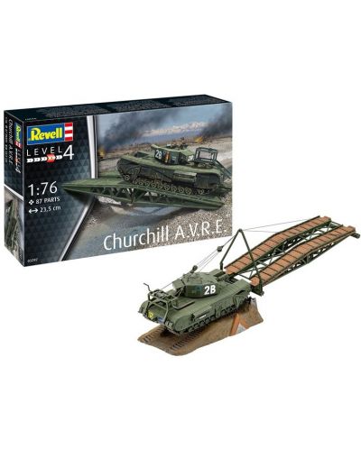 Сглобяем модел Revell - Танк Churchill - 1