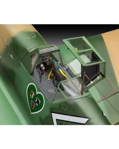 Сглобяем модел Revell Военни: Самолети - Месершмит Bf109 G-2/4 - 3