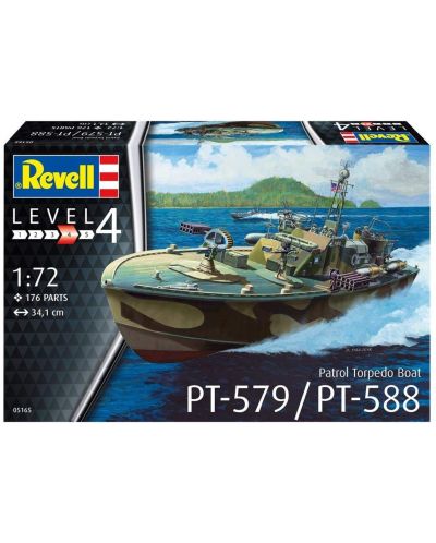 Сглобяем модел Revell Военни: Кораби - Patrol Torpedo Boat PT-588/579 - 5