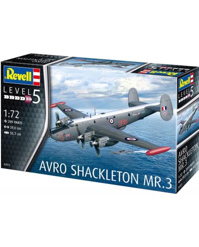 Сглобяем модел Revell Военни: Самолети - Avro Shackleton Mr.3 - 5