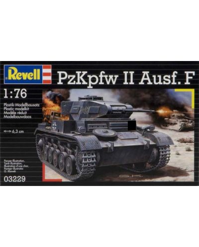 Сглобяем модел на танк Revell - PzKpfw II - 1