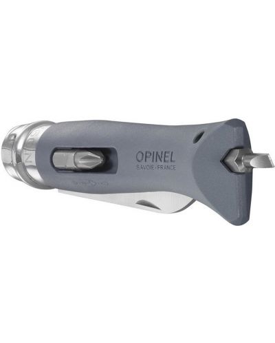 Сгъваем нож за майстори Opinel - №9, DIY, сив - 3