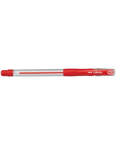 Химикалка Uniball Lakubo Fine – Червен, 0.7 mm - 1
