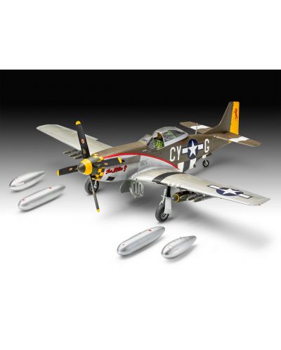 Сглобяем модел Revell Военни: Самолети - Мустанг P-51D-15-NA, късна версия - 3