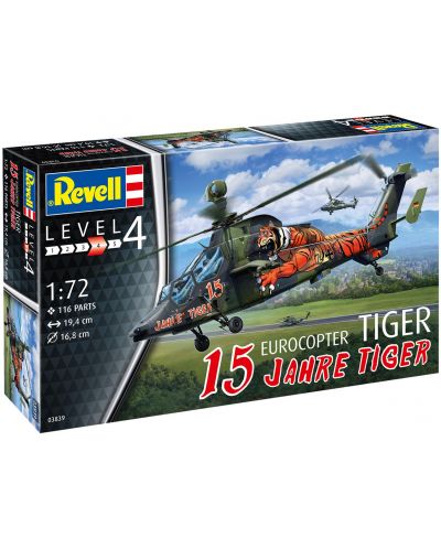 Сглобяем модел Revell Военни: Вертолети - Хеликоптер Тайгър - 2
