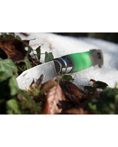 Сгъваем нож Opinel Explore - №12, зелен - 5
