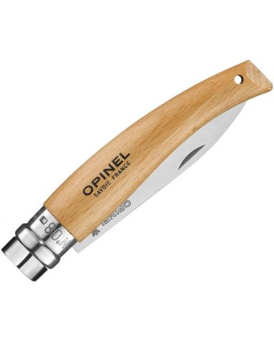 Сгъваем градински нож Opinel - Inox №8, острие 8.5 cm - 3