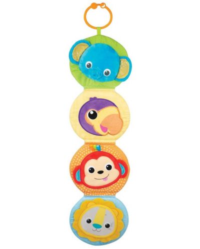 Сгъваема мека книжка WinFun - Safari Animals Little Pals