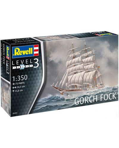 Сглобяем модел Revell Антични: Кораби - Ветроходен кораб Горч Фок - 4