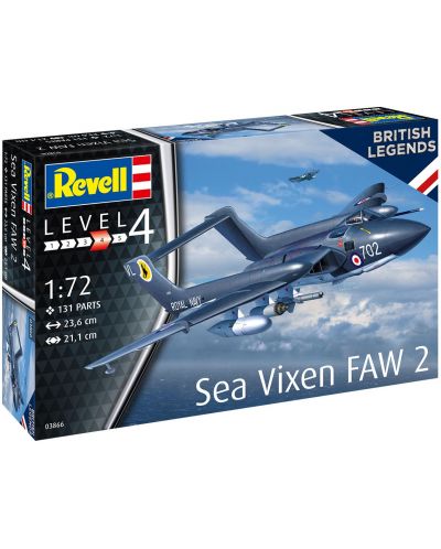 Сглобяем модел Revell Военни: Самолети - Британски изтребител FAW 2 - 5
