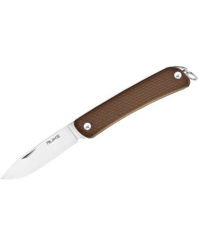 Сгъваем джобен нож Ruike S11-N - Кафяв - 1