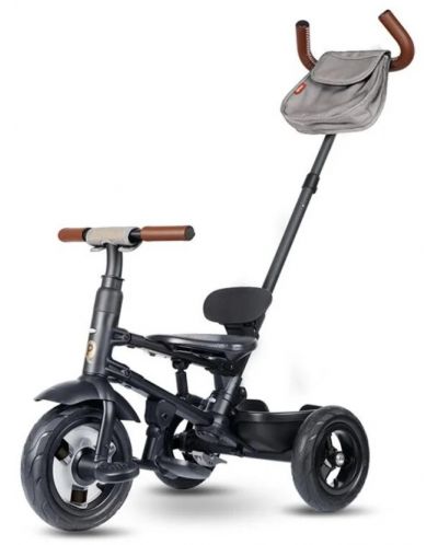 Сгъваема детска триколка QPlay - Rito Deluxe, Air Gel Wheels, Grey - 3