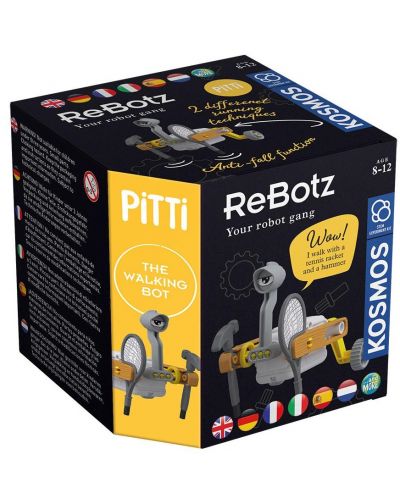Сглобяема играчка Kosmos ReBotz - Ходещ робот Пити - 1
