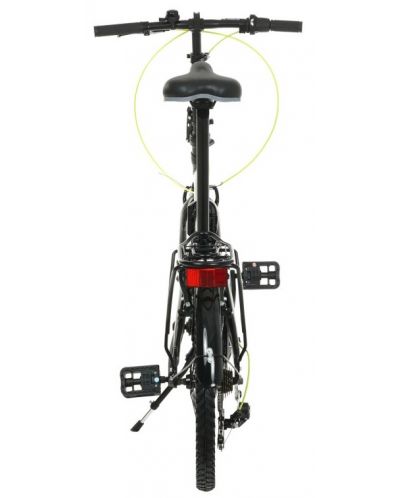 Сгъваем градски велосипед CAMP - Q10, 20", черен/жълт - 4