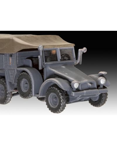 Сглобяем модел Revell Военни: Автомобили - Krupp Protze KFZ 69 - 3