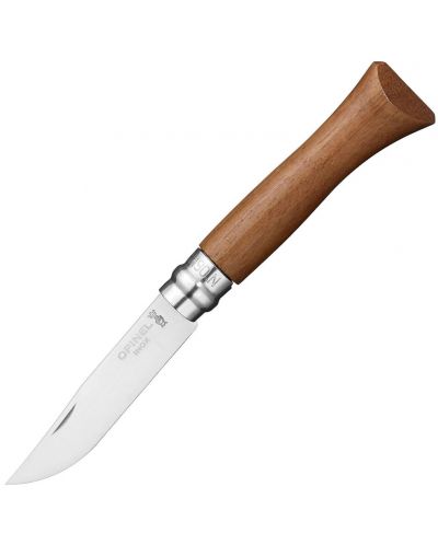 Сгъваем нож Opinel Luxe - 7 cm, орех - 1