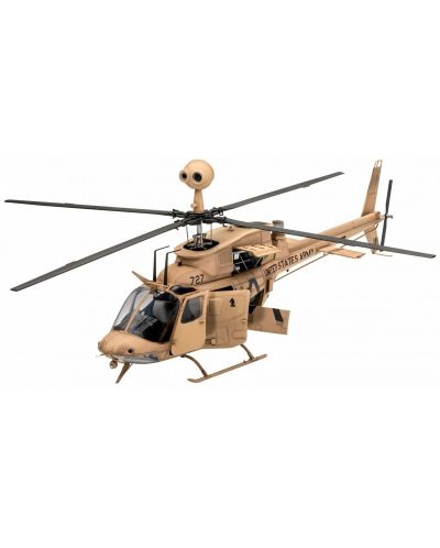 Сглобяем модел Revell Военни: Вертолети - OH-58 Kiowa - 1
