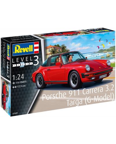 Сглобяем модел Revell Съвременни: Автомобили - Порше 911 Карера Тарга - 5