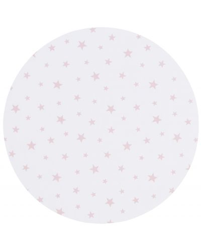 Сгъваем матрак Chipolino, 60 х 120 х 6 cm, бяла пудра със звезди - 4