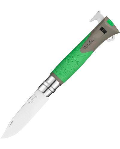 Сгъваем нож Opinel Explore - №12, зелен - 2