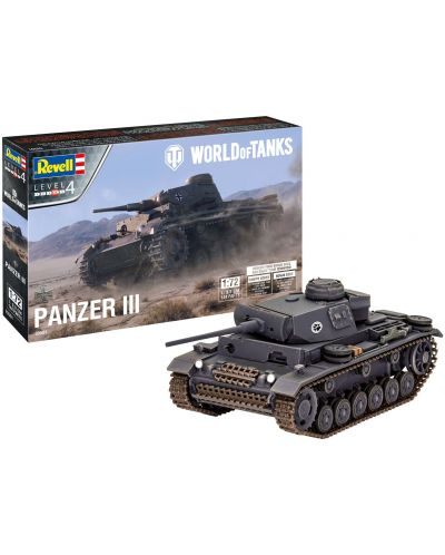 Сглобяем модел Revell Pazer III  "Светът на танковете" - 1