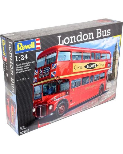 Сглобяем модел Revell Съвременни: Автомобили - Лондонски автобус - 6