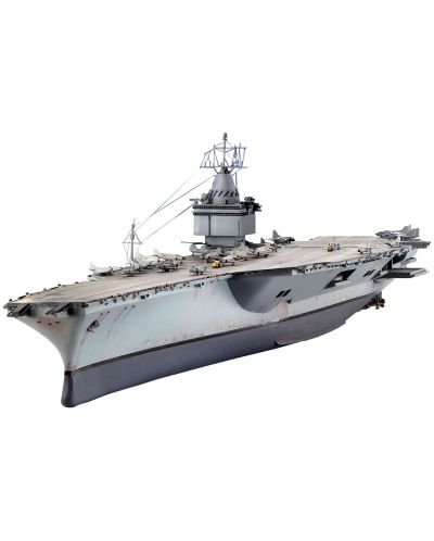 Сглобяем модел Revell Военни: Кораби - Американски ядрен превозвач - 1