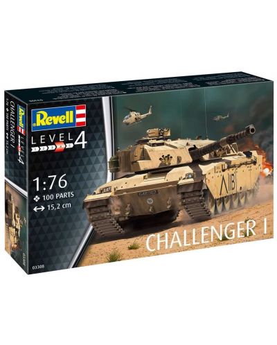Сглобяем модел Revell Военни: Танкове - Challenger 1 - 5