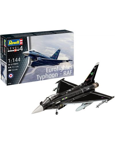 Сглобяем модел Revell Военни: Самолети - Eurofighter Тайфун RAF - 7