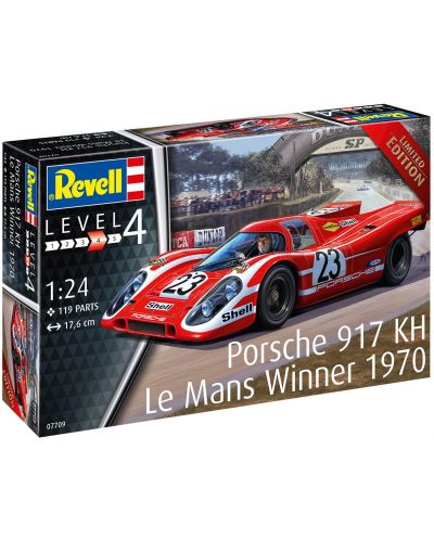 Сглобяем модел Revell Съвременни: Автомобили - Порше 917 KH Le Mans Winner 1970 - 6