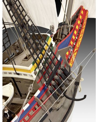 Сглобяем модел Revell Антични: Кораби - Ветроходен кораб Mayflower (400th Юбилейно издание) - 2