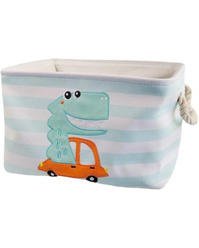 Сгъваема кутия за съхранение на играчки и дрехи Ginger Home - Dino - 1